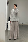 MUTEDANCE cashmere sweater MD23FW93 gray PM92